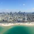 Panorámica de Tel Aviv, uno de los principales destinos para trabajar en Israel