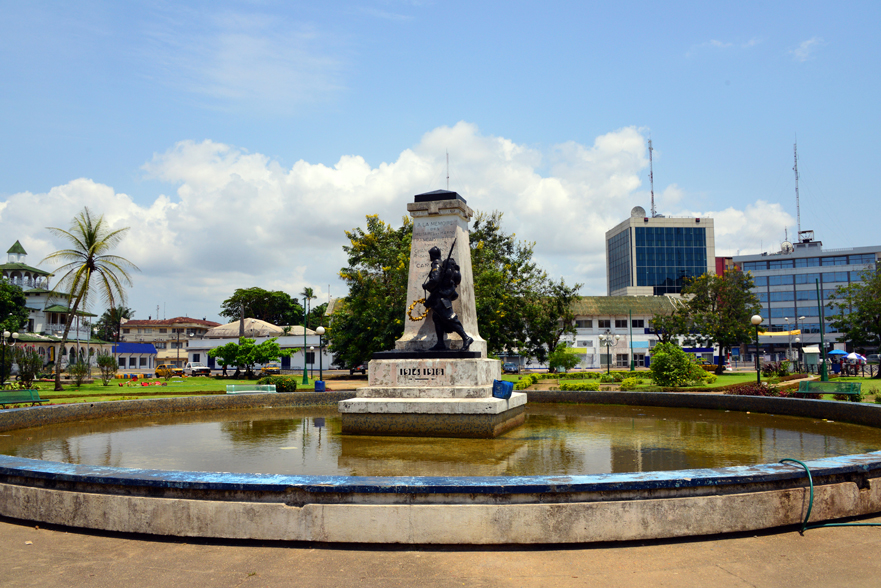 Vista de la embajada española en Yaundé, capital de Camerún