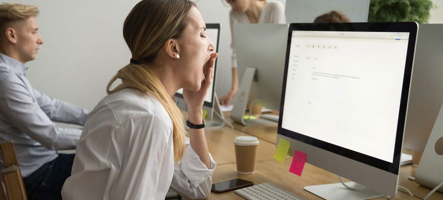 Trucos para no dormirse en el trabajo