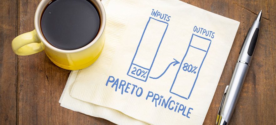 Aumenta tu productividad bajo el principio de Pareto