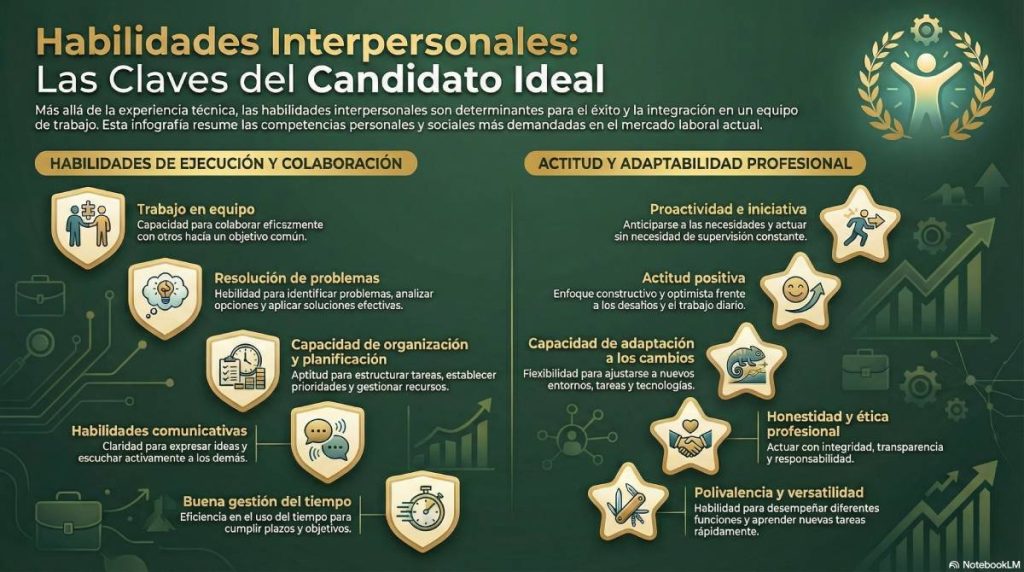 Habilidades candidato ideal 2026 Habilidades candidato ideal 2026